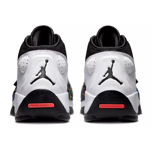 Jordan Zion 2 Basketball Shoes (Big Kid) – Black/White/Green Strike, Size 4M - Picture 3 of 7